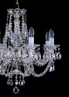  Cut glass crystal chandelier  L019CE - detail 