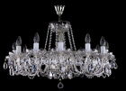 Cut Glass Crystal Chandelier   L16417CE -  silver 