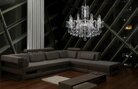 Living Room CHANDELIER CRYSTAL EL432808 