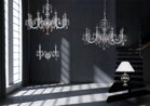   GLASS CHANDELIER EL250803 