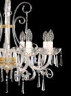 Clear Glass Chandelier EL411803 - detail  