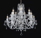 Chandelier crystal EL1375+502PB - silver 