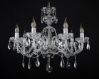 Traditional Crystal Chandeliers EL136702PB - silver 