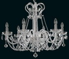 CHANDELIER CRYSTAL EL3506+9H06 - silver