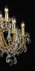 Golden crystal chandelier  LLCH15-COATED-CRYSTAL-D - detail 