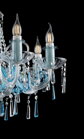 Crystal blue chandelier EL4198303-3 - detail 