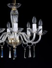 Clear Glass Chandelier L146CE - detail 