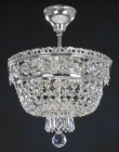 Ceiling Light Basket  EL716305 - silver 