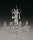 Cut Glass Crystal Chandelier EL660819 -  silver 