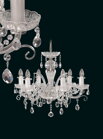 Cut Glass Crystal Chandelier  EL681601 -  silver 