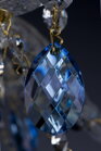 Crystal chandelier blue L083B 6006 - detail