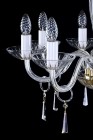 Clear Glass Chandelier L146CE - detail 