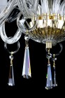 Clear Glass Chandelier L146CE - detail 