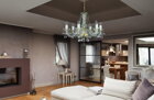 Żyrandol kryształowe L085CE do salonu