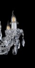 Lámpara de araña de cristal EL104802PB - detalle