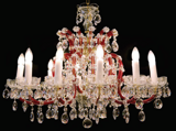 Żyrandol Maria Teresa BXL10927Z211Red