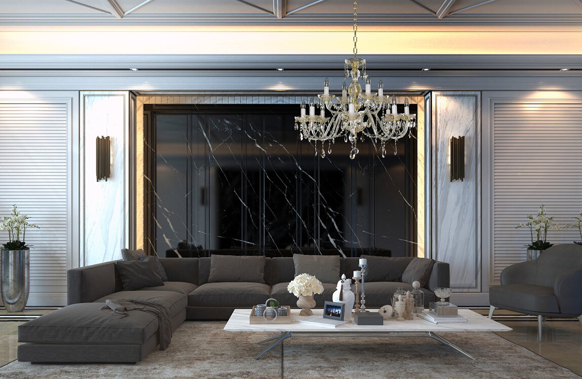 Living Room Crystal Chandeliers EL6861202