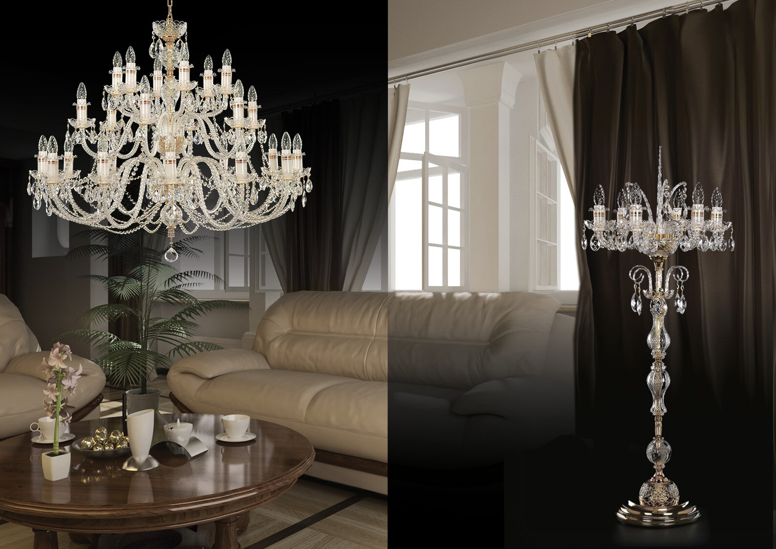 Chandeliers for living room EL1302401