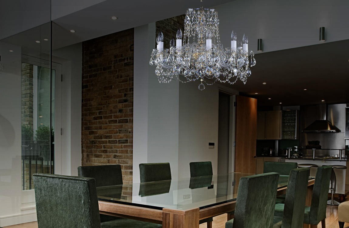 Dining room chandelier crystal in urban style L143CE