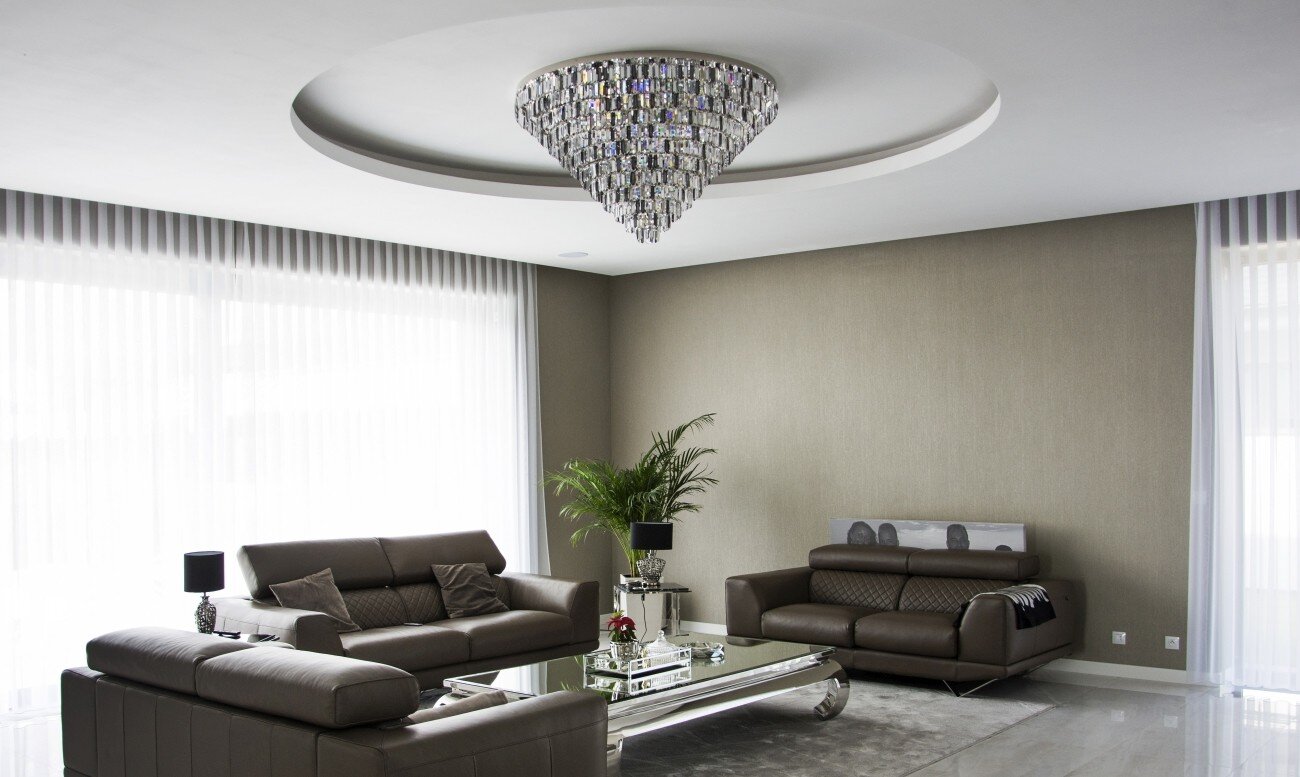 Nowoczesna lampa sufitowa do salonu w nowoczesnym stylu LWP024150201