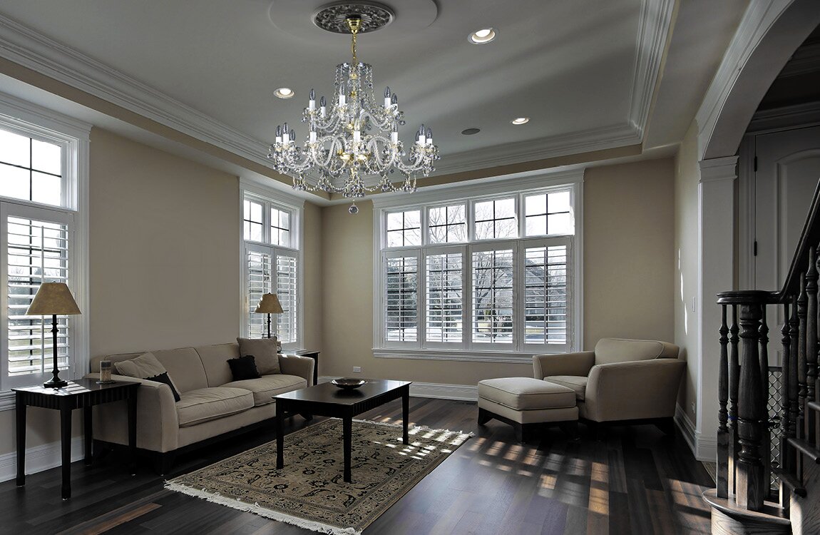 Living Room Crystal Chandeliers LA025CE