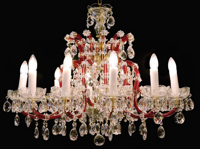 Żyrandol Maria Teresa BXL10927Z211Red