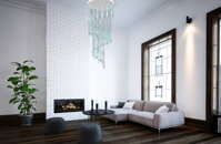 Designerska lampa sufitowa ELW02