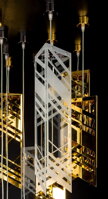 Designerska lampa wisząca L-MAN-08