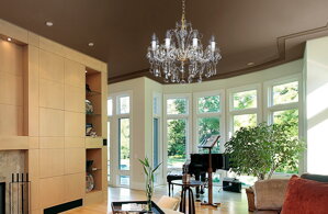 Crystal chandelier for living room