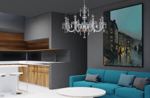 Modern Crystal Chandelier For Living Room 