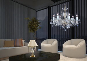 Crystal chandelier fot living room