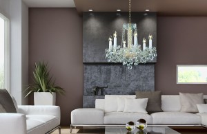Crystal chandelier fot living room