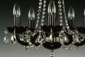 Chandeliers Black | ARTCRYSTAL.CZ