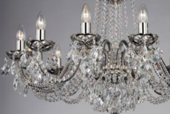 Chandeliers Silver | ARTCRYSTAL.CZ