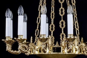 Żyrandole klasyczne mosiężne | Bezpłatny transport | Artcrystal.pl