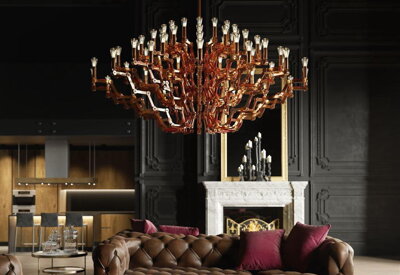 Chandelier Mercury L