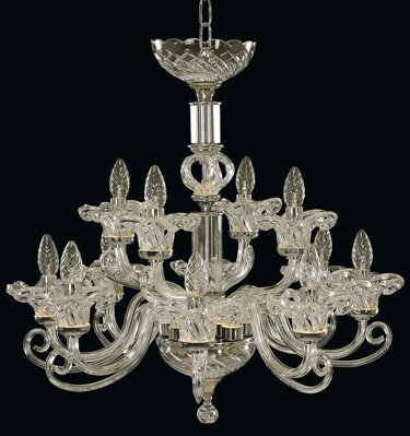 Clear Glass Chandelier EL4001200