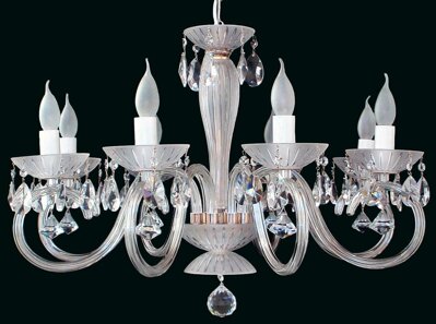 Clear Glass Chandelier EL2238022