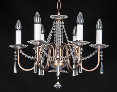 Chandelier with metal arms EL917603PT