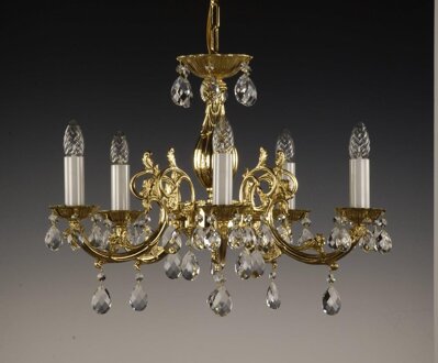 Chandelier cast brass AL092