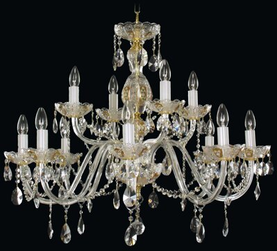 Cut glass crystal chandelier EL6861202