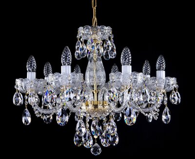 Cut Glass Crystal Chandelier L037CE