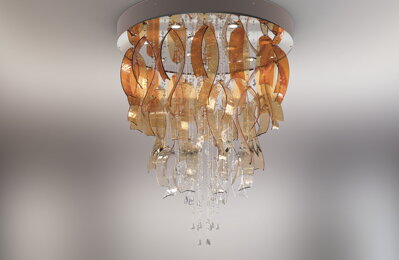 Designerska lampa sufitowa LV074