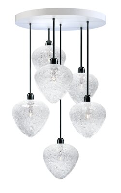 Nowoczesna lampa wisząca ELA06Crystal