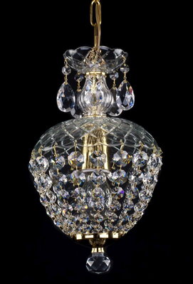 Lampa wisząca kryształowa L305CLN