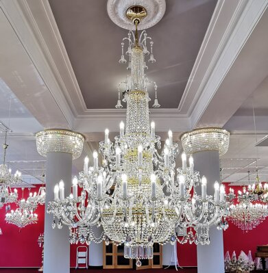 Crystal chandelier EL74448+902