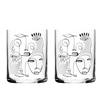 Juego de 2 vasos de whisky PAS460223014390