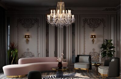 Living Room Crystal Chandeliers AL126CR