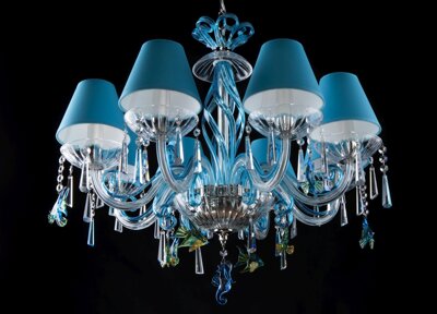 Chandelier with shades EL4188303-3Sfish