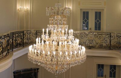 Crystal chandelier L40372PCE